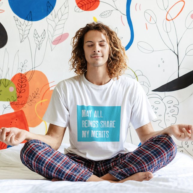Vipassana Meditation kan alla vara  mina meriter T Shirt (Skapare uppladdad)