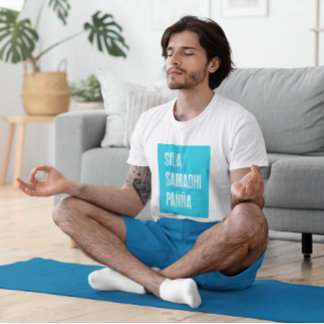 Vipassana Meditation Sila Samadhi Panna Equanimity T Shirt