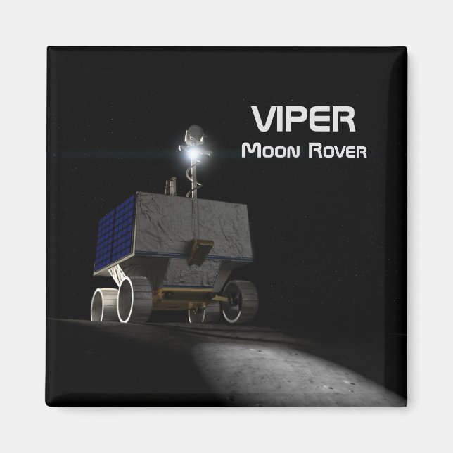 VIPER Måne Rover Magnet (Framsidan)