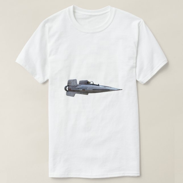 Viper Mark VII T-Shirt Battlestar Galactica Space (Design framsida)