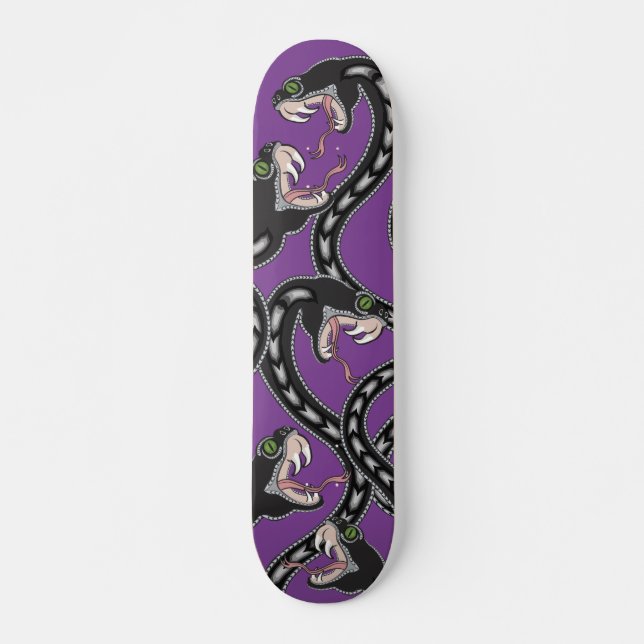 Viper Pit - Lila Skateboard Bräda 20,5 Cm (Framsida)