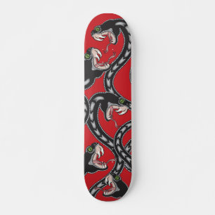 Viper Pit - röd Mini Skateboard Bräda 18,5 Cm