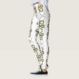 Viper Snake Mönster Leggings