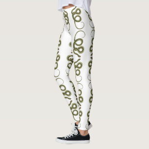 Viper Snake Mönster Leggings
