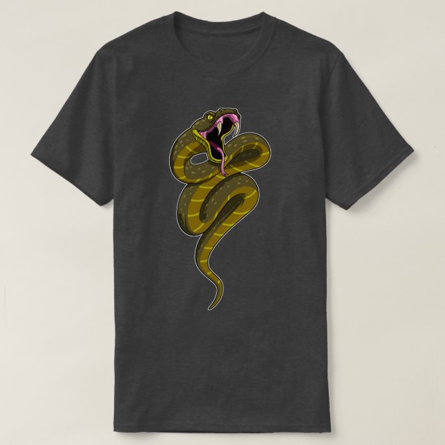 Viper Snake T Shirt (Design framsida)