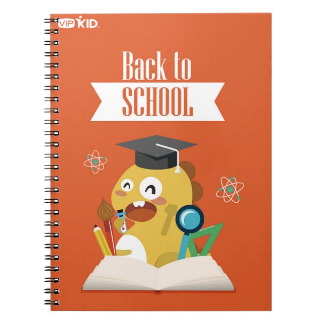 VIPKID-back to schoolanteckningsbok 1 Anteckningsbok (Framsidan)
