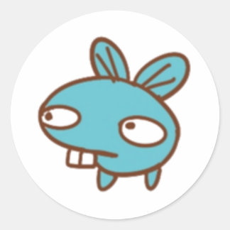 VIPKID-blåttklistermärke Runt Klistermärke