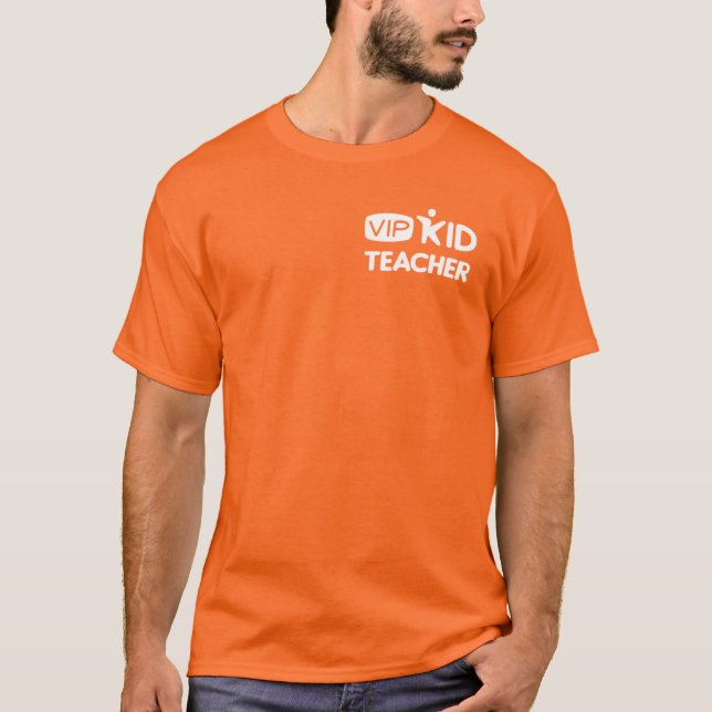 VIPKID T-Shirt Officiell Orange (Framsida)