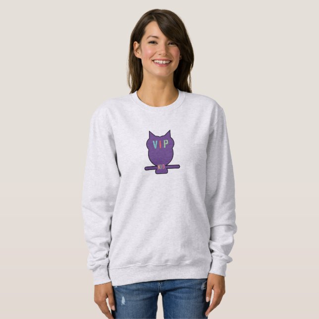 VIPKID UGGLA SWEATSHIRT. T SHIRT (Hel framsida)