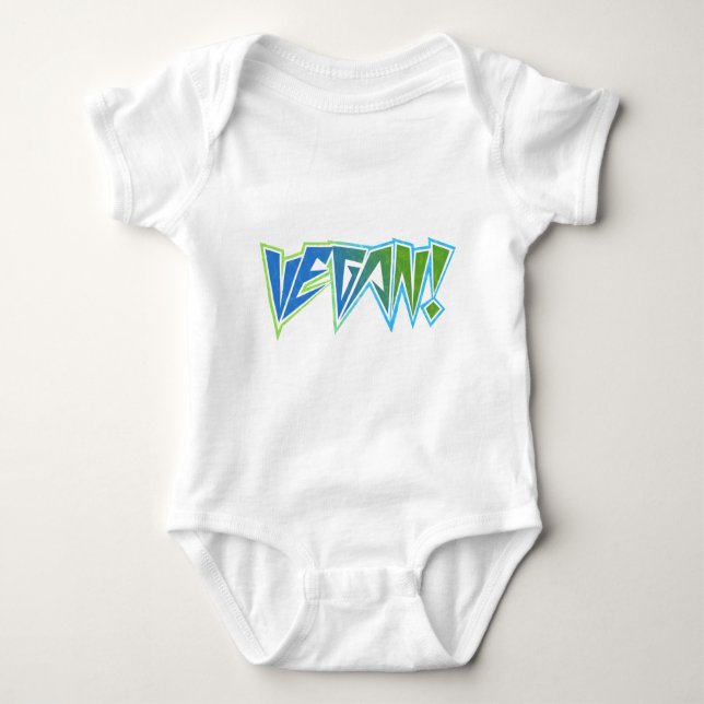 VippablåttVegan T Shirt (Framsida)
