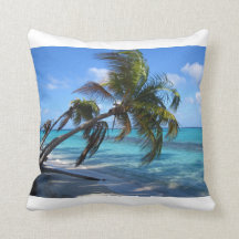 Vippade på palmträd - vit