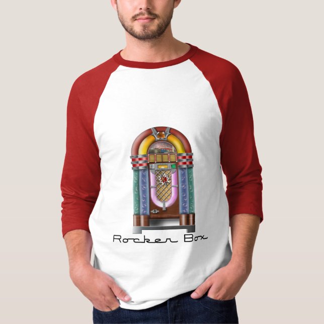 Vippan boxas jukeboxen tee (Framsida)