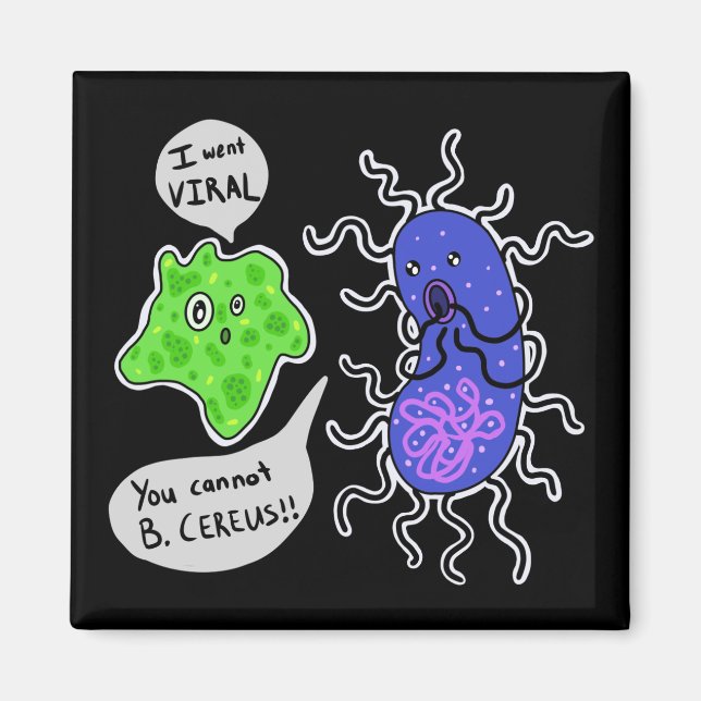 Viral Microbes Magnet (Framsidan)