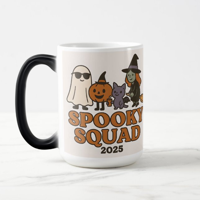 Viral Spooky Squad 2025 Mugg (Vänster)