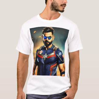 "Virat Kohli: Defying Boundaries and Dominination T Shirt