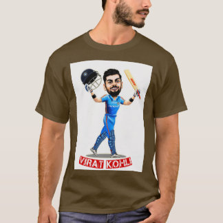 Virat Kohli Sticker T Shirt