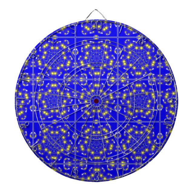 Virbrant Retro Blue Darttavla (Framsidan)