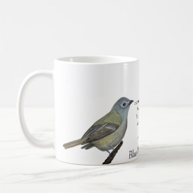Vireo Poetry White Coffee Mugg (Vänster)