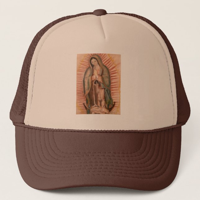Virgen de Guadalupe Anpassningsbar Hat Keps (Framsida)