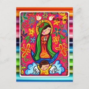 VIRGEN DE GUADALUPE CARICATURA 03 ANPASSADE PRO VYKORT