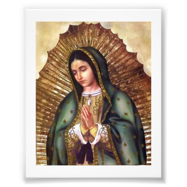 Virgen de Guadalupe Fototryck (Framsidan)