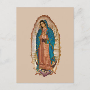 Virgen de Guadalupe Helg Vykort