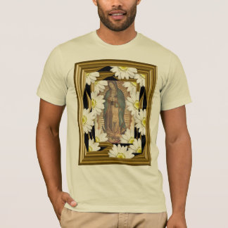 Virgen de Guadalupe (med daisy) T-shirt