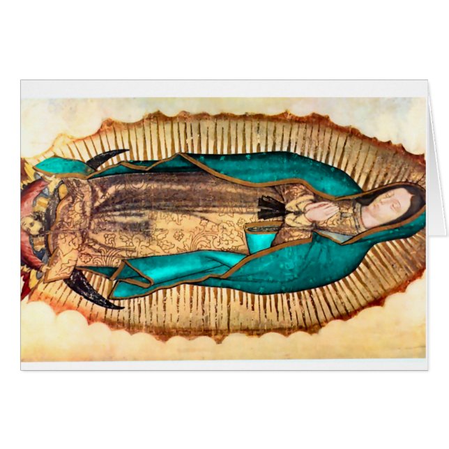 Virgen de Guadalupe OBS Kort (Framsidan Horizontal)