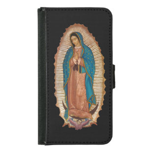 Virgen de Guadalupe Plånboksfodral För Samsung Galaxy S5