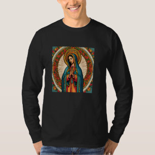 Virgen de Guadalupe Shirt För manar, vårt Dam Gua T