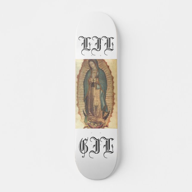 Virgen de guadalupe skateboard bräda 21,5 cm (Framsida)