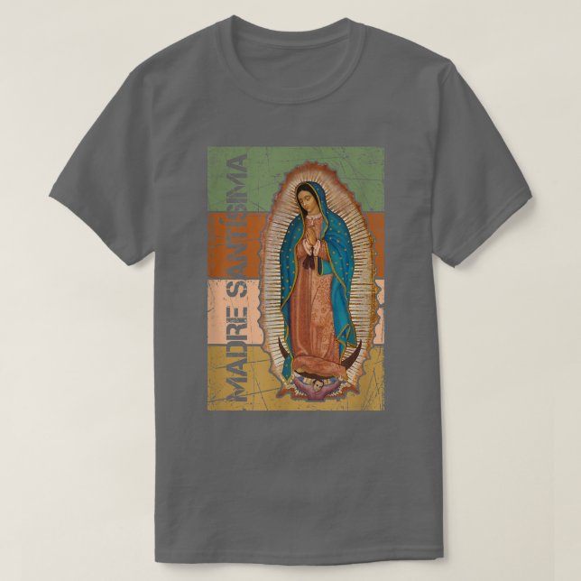 Virgen de Guadalupe T Shirt (Design framsida)