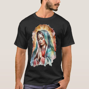 Virgen de Guadalupe Vår Dam i Guadalupe katolik T Shirt