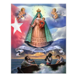 VIRGEN DE LA CARIDAD DEL COBRE FOTOTRYCK