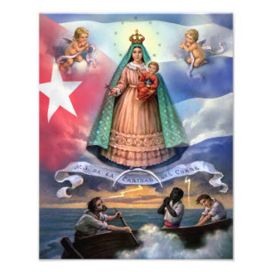 VIRGEN DE LA CARIDAD DEL COBRE, FOTOTRYCK