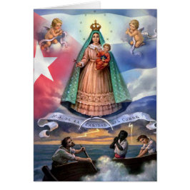 VIRGEN DE LA CARIDAD DEL COBRE. HÄLSNINGSKORT