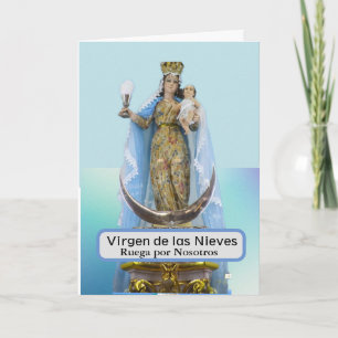 Virgen de las Nieves Card Kort