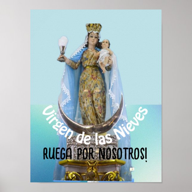 Virgen de las Nieves Poster (Framsidan)