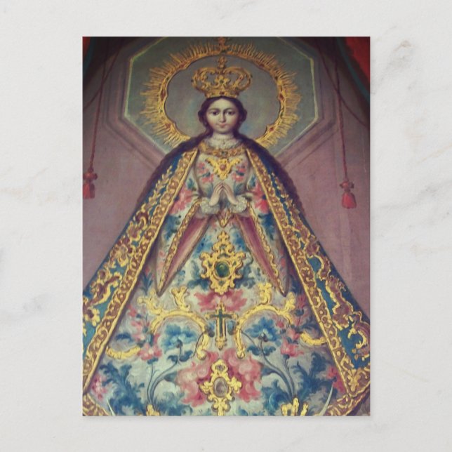 Virgen de Zapopan Vykort (Framsida)