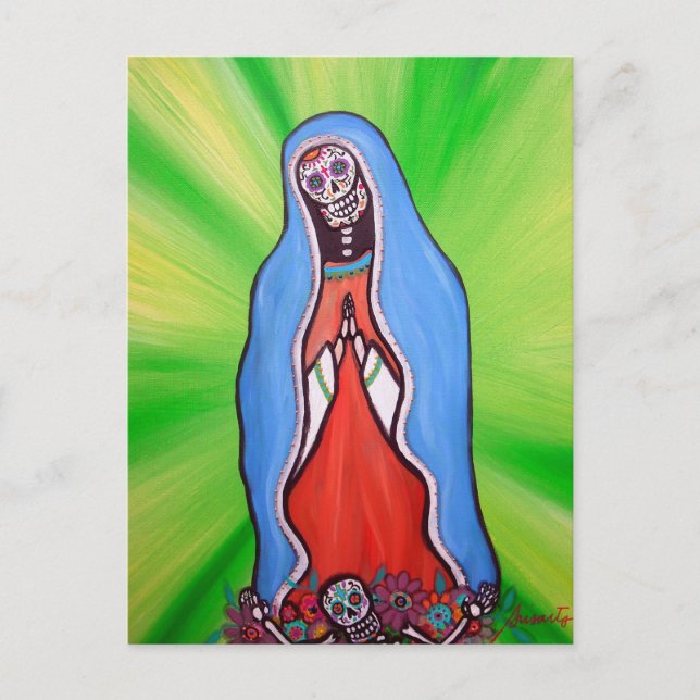 virgen guadalupe BY PRISARTS Vykort (Framsida)