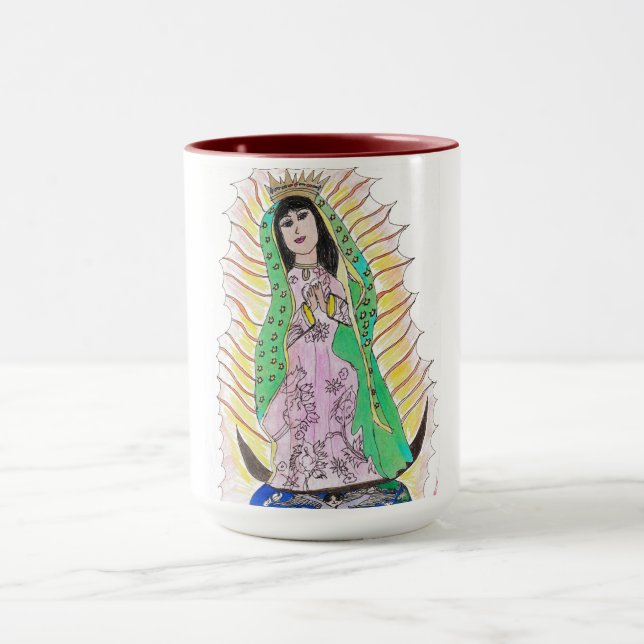 Virgen Guadalupe Mugg (Center)