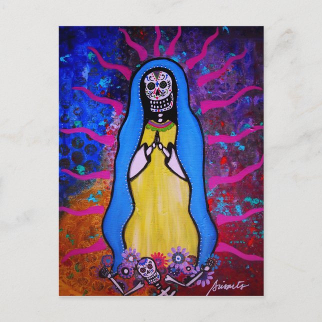VIRGEN GUADALUPE POSTCARD VYKORT (Framsida)