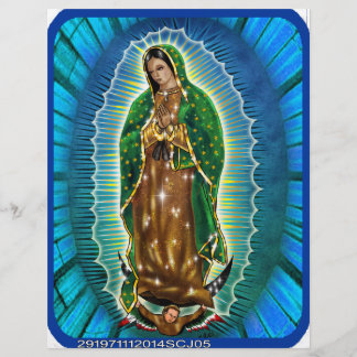 VIRGEN MARIA DE GUADALUPE ANPASSADE PRODUCTS REKLAMBLAD