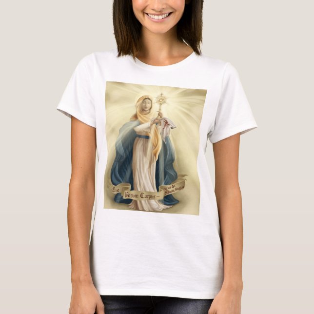 Virgen Maria T Shirt (Framsida)
