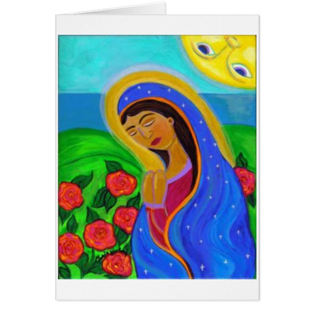 Virgencita Hälsningskort (Framsidan)