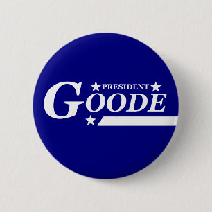 Virgil Goode för president knäppas Knapp