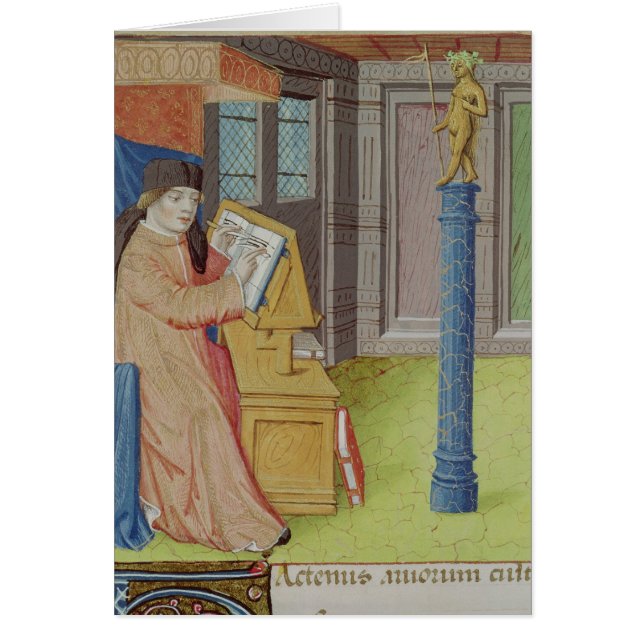 Virgil handstil för Artemis Hälsningskort (Framsidan)