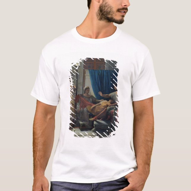 Virgil läsning Aeneiden Tee Shirt (Framsida)