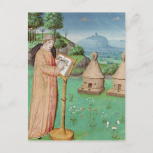 Virgil skriver livstid för bin vykort