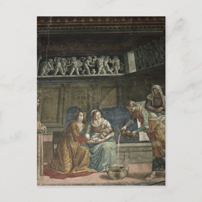 Virgin, 1485-90 vykort (Framsida)